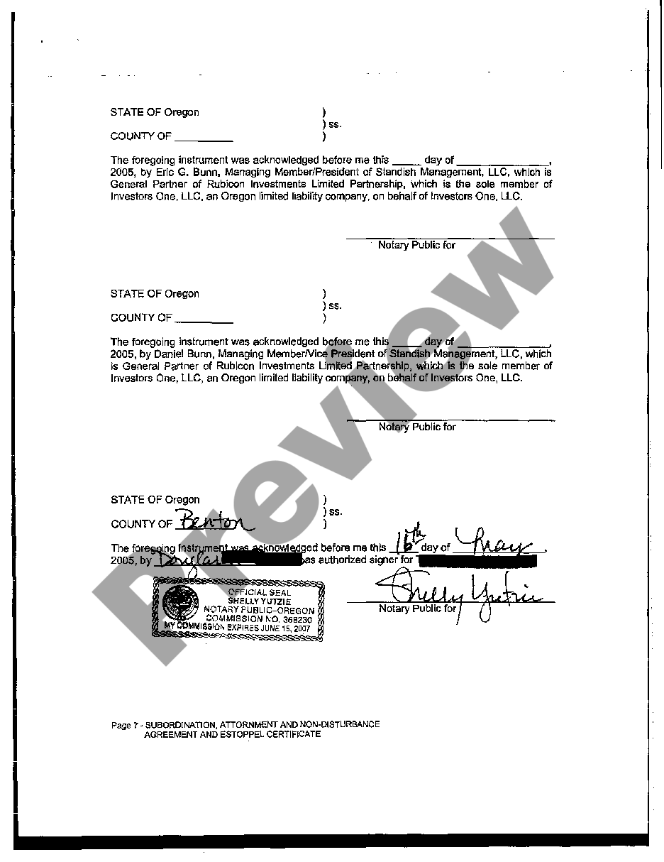 Letter Of Attornment Example | US Legal Forms