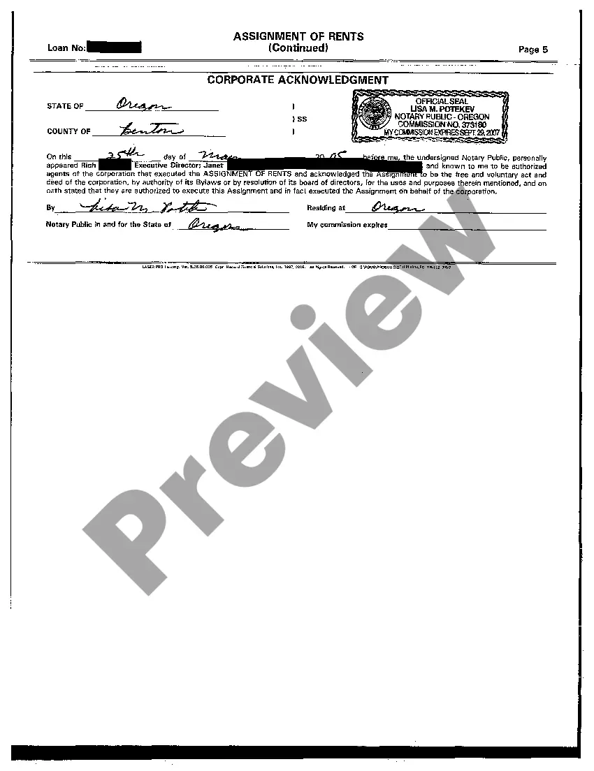 Get Assignment of Rents Preview Assignment of Rents