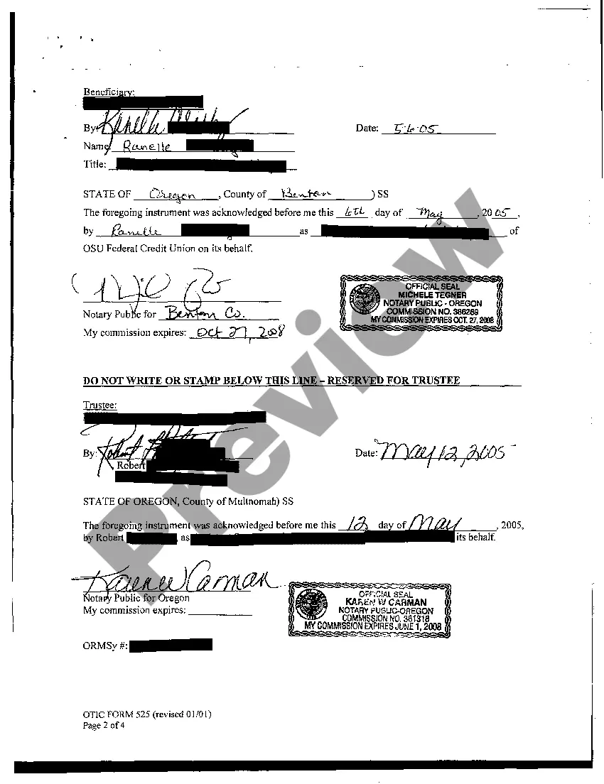 Preview Appointment of Successor Trustee and Reconveyance of Trust Deed