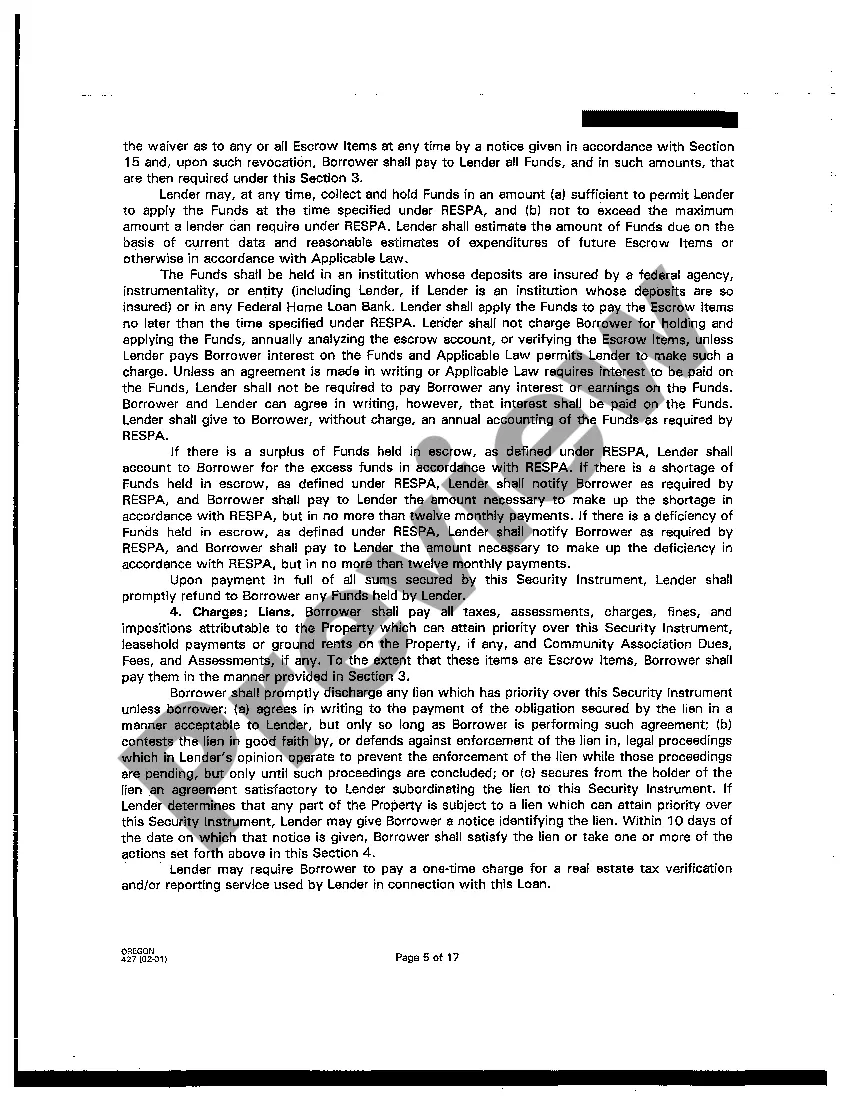 Preview Sample Deed of Trust