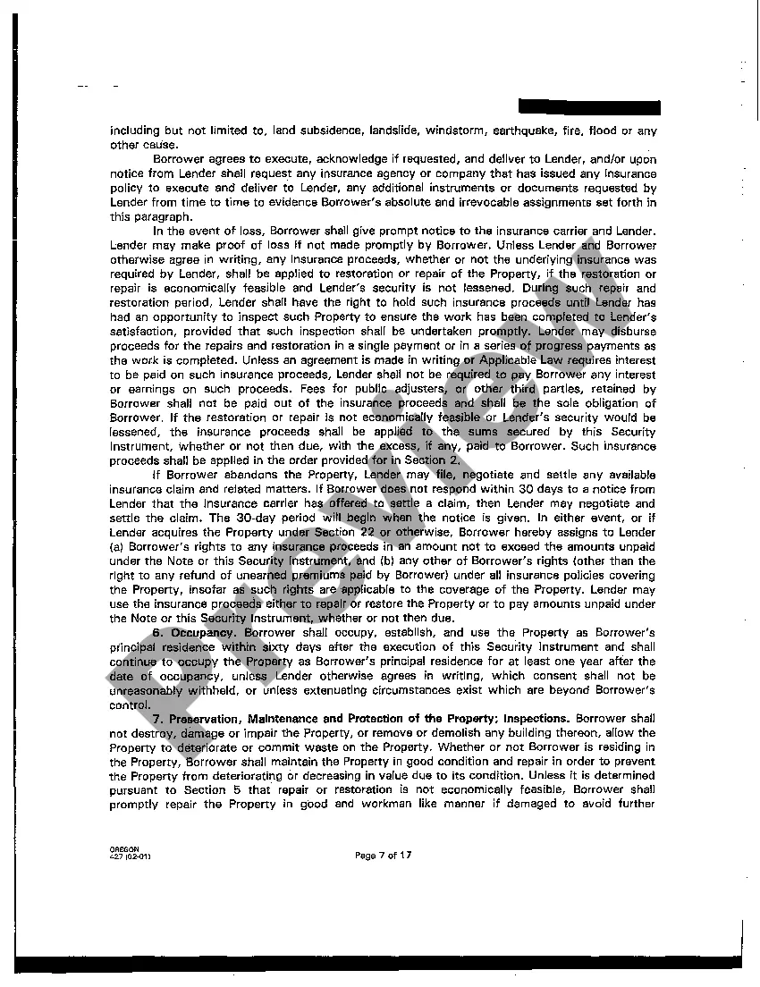 Preview Sample Deed of Trust