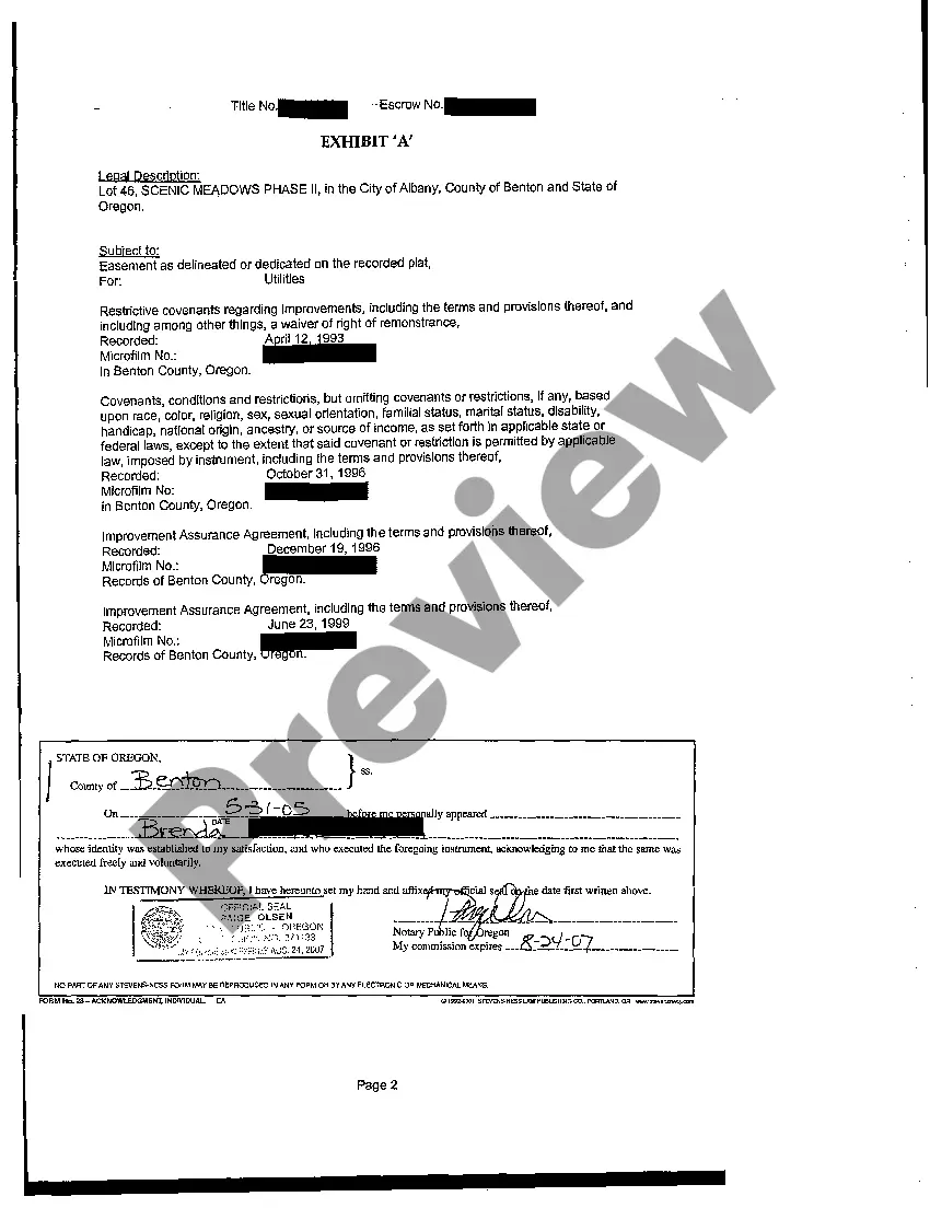 Preview Warranty Deed