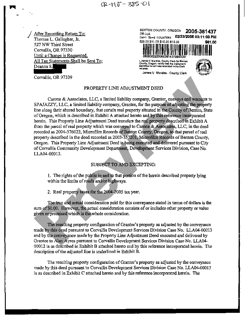 portland-oregon-property-line-adjustment-deed-us-legal-forms
