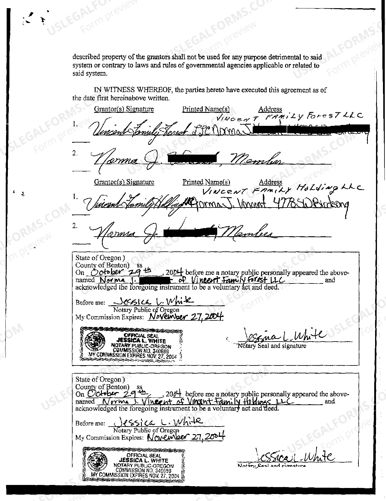 Preview A02 Easement Agreement