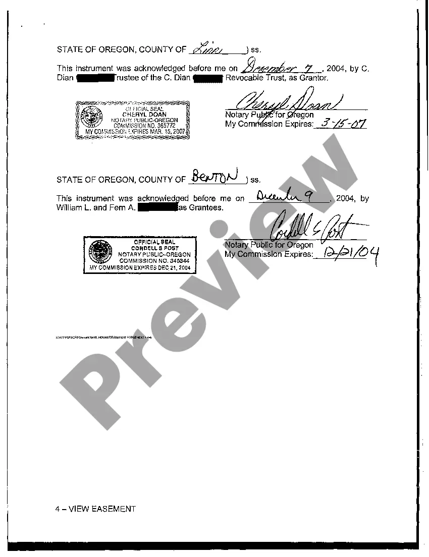Get A02 View Easement for a Term of 20 Years Preview A02 View Easement for a Term of 20 Years