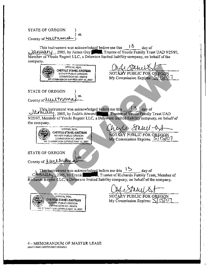 Preview A02 Memorandum of Master Lease