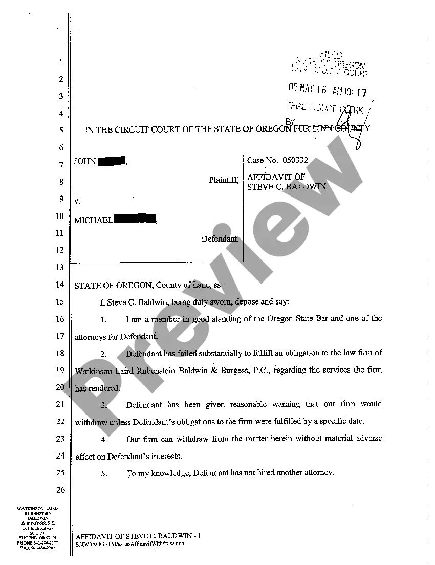 Preview A10 Motion for Defendant's Attorneys to Withdraw as Attorneys of Record