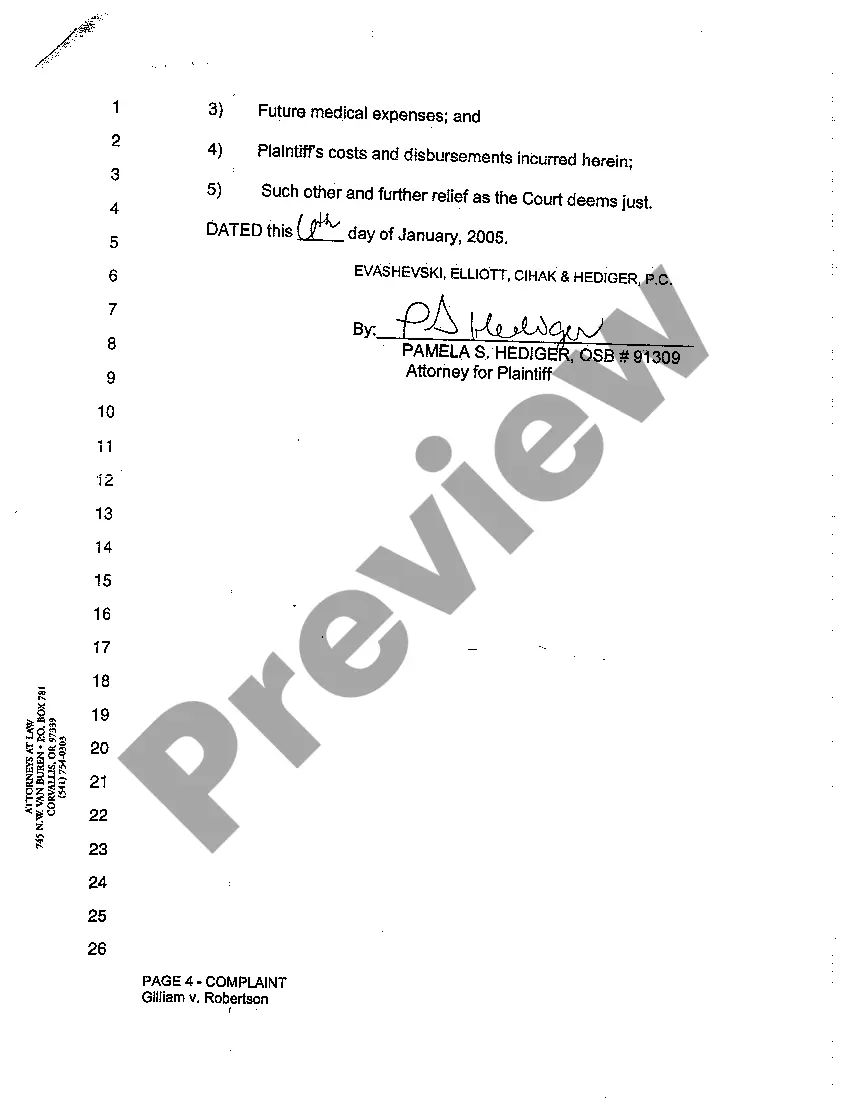 Get A01 Complaint Medical Malpractice - Sinus Endoscopy Preview A01 Complaint Medical Malpractice - Sinus Endoscopy