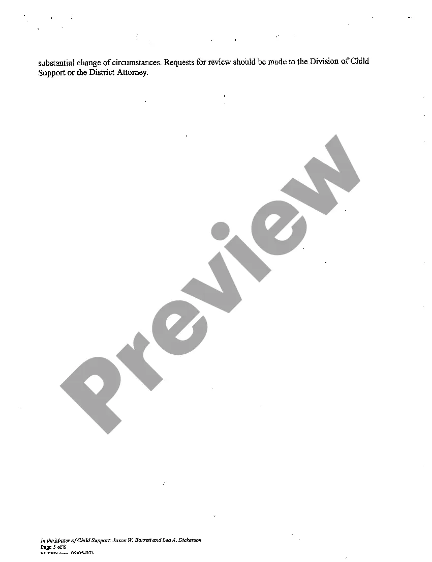 Preview A04 Final Order of Establishing Paternity, Custody, Parenting Time, and Child Support