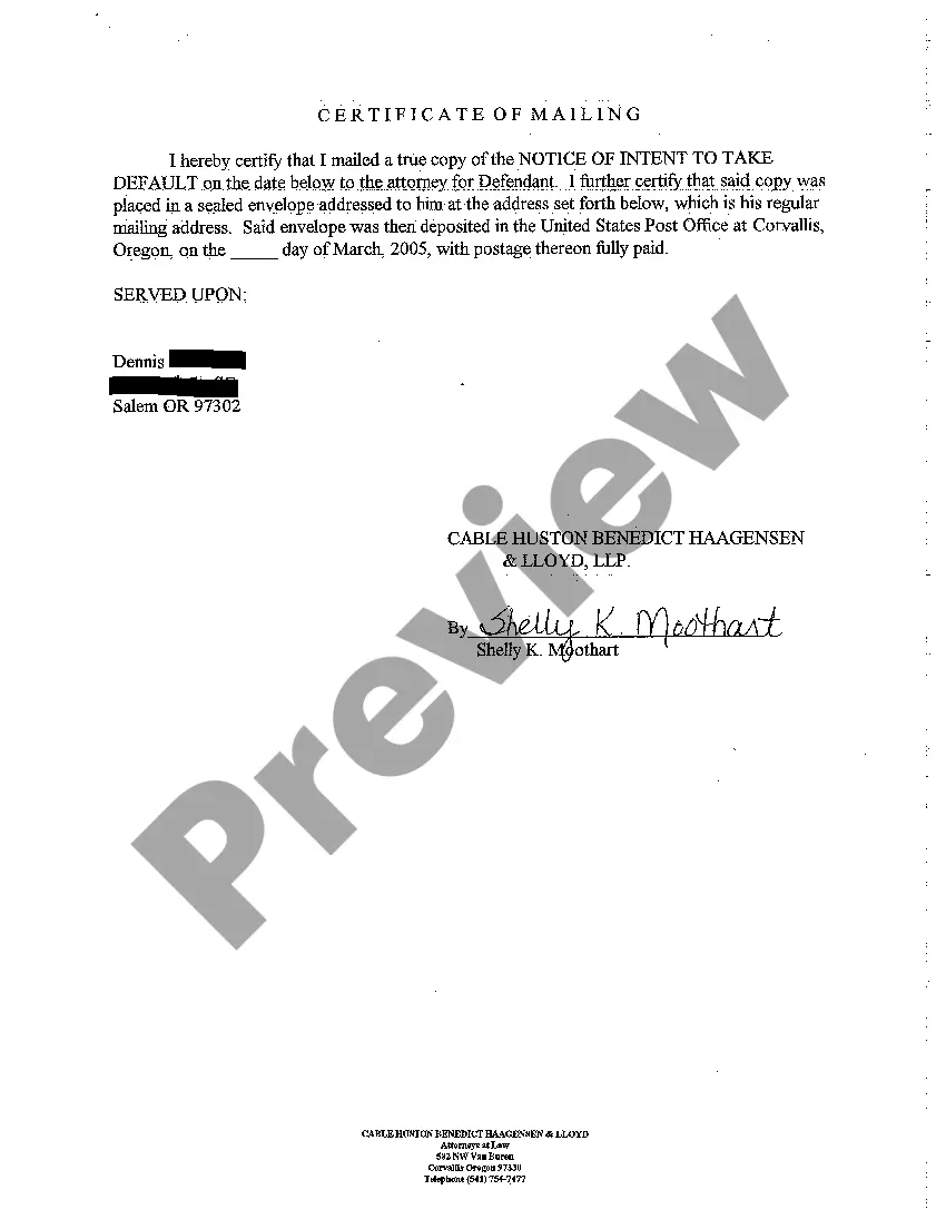 Get A02 Notice of Intent to Take Default Judgment Preview A02 Notice of Intent to Take Default Judgment