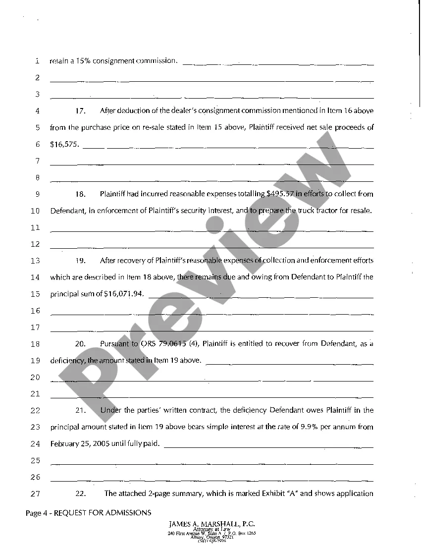 Preview A02 Request for Admissions