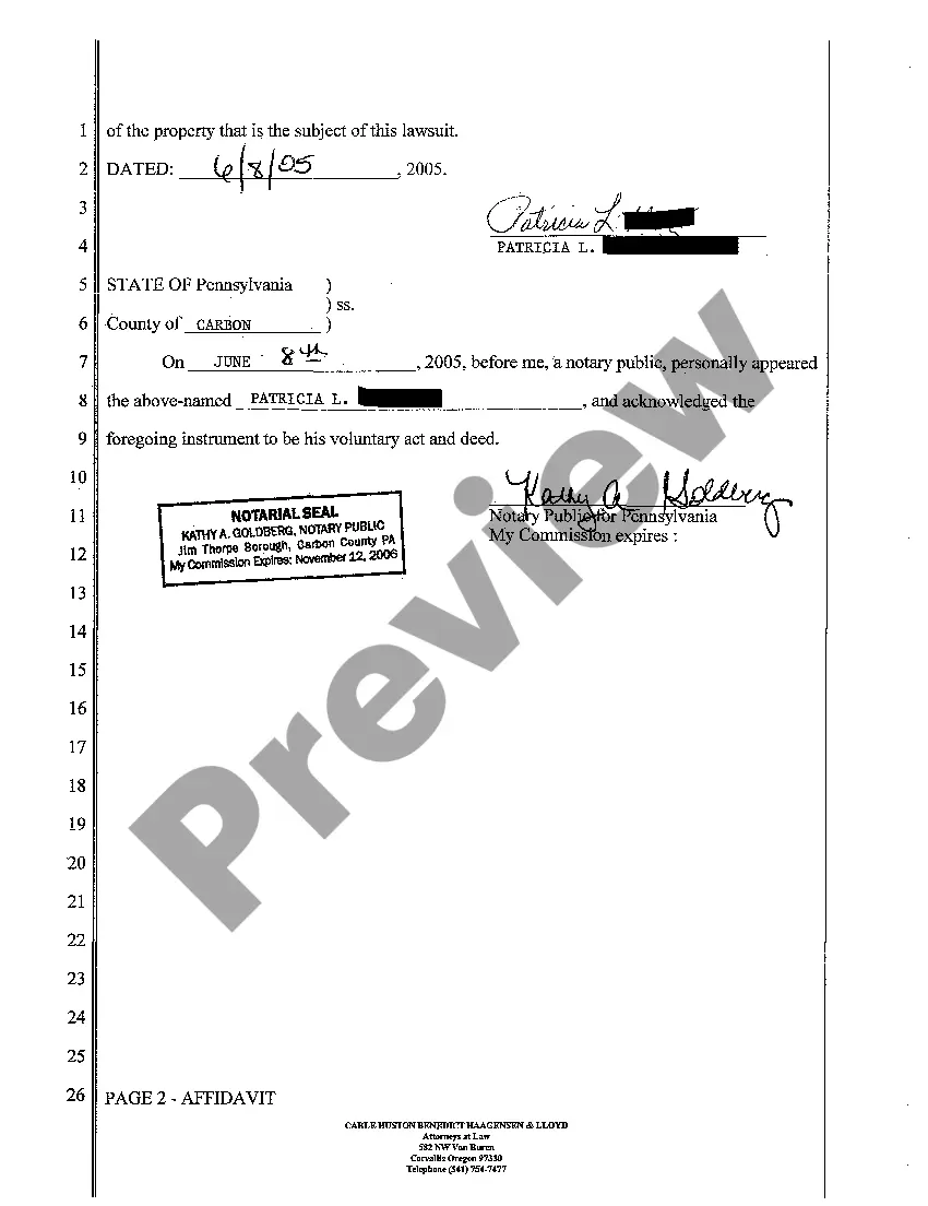 Preview A06 Affidavit Regarding Defendants and their Heirs