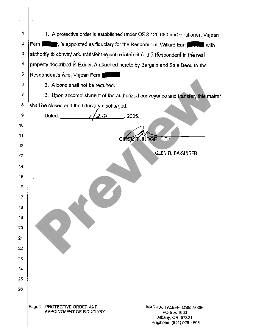 Preview A04 Protective Order and Appointment of Fiduciary