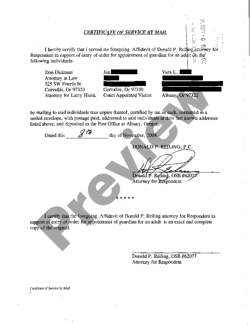 Preview A05 Motion for Entry of Order Appointing Guardian of an Adult