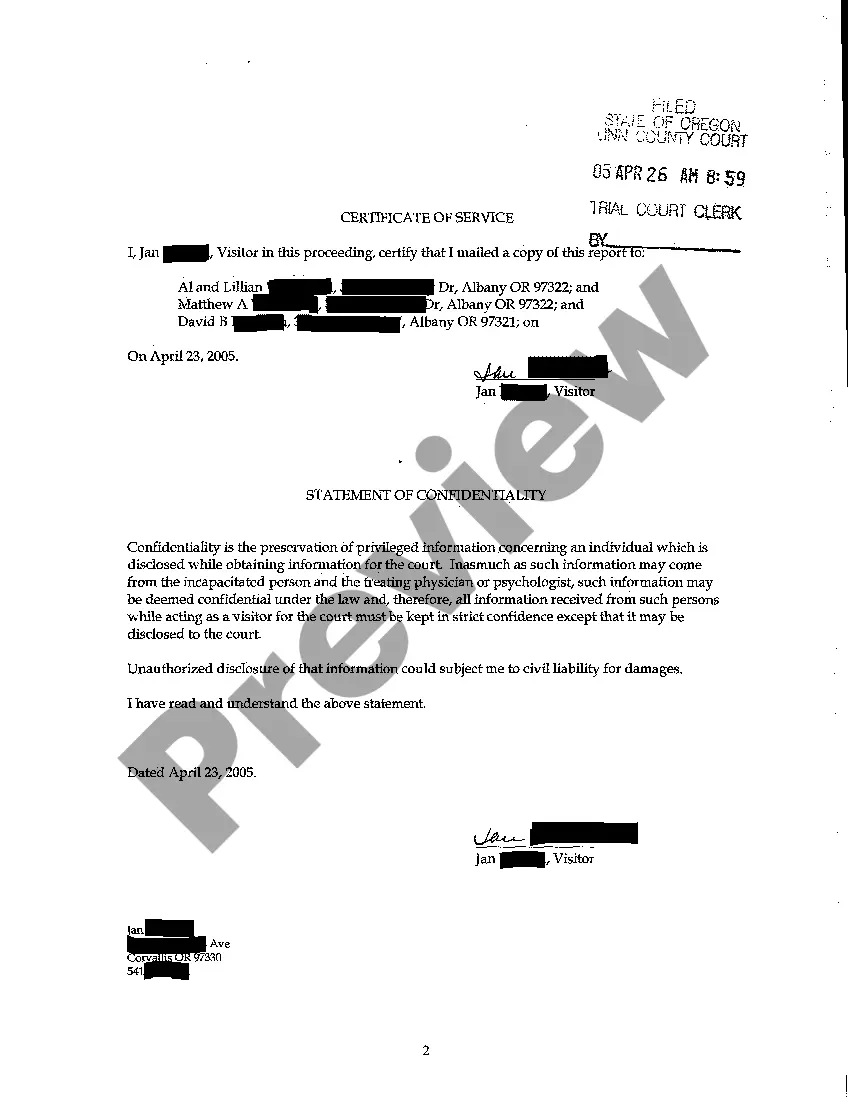 Preview A02 Order Appointing Visitor