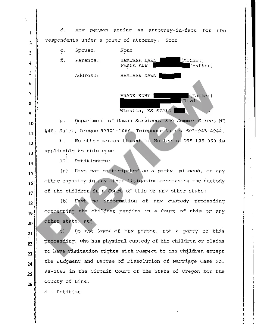 Get A01 Petition for Appointment of Guardians for Minors Preview A01 Petition for Appointment of Guardians for Minors