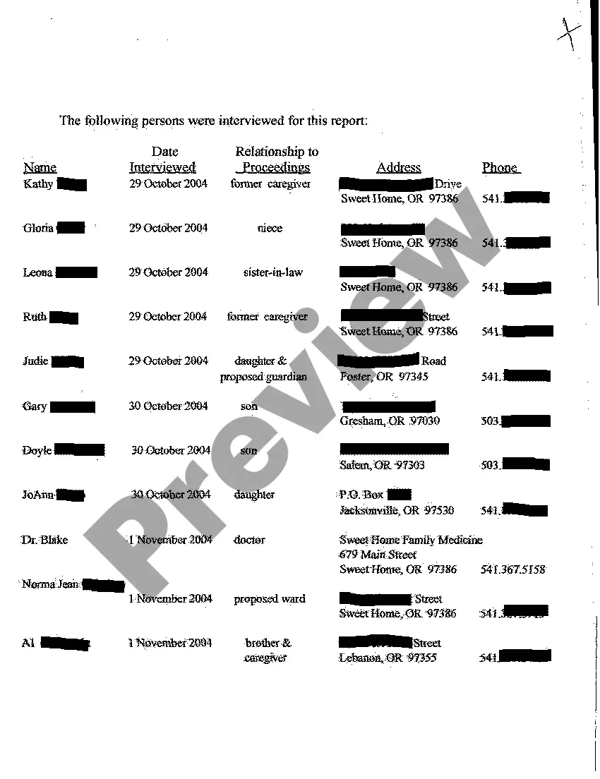 Preview A03 Notice of Petition to Appoint Guardian Conservator of Adult