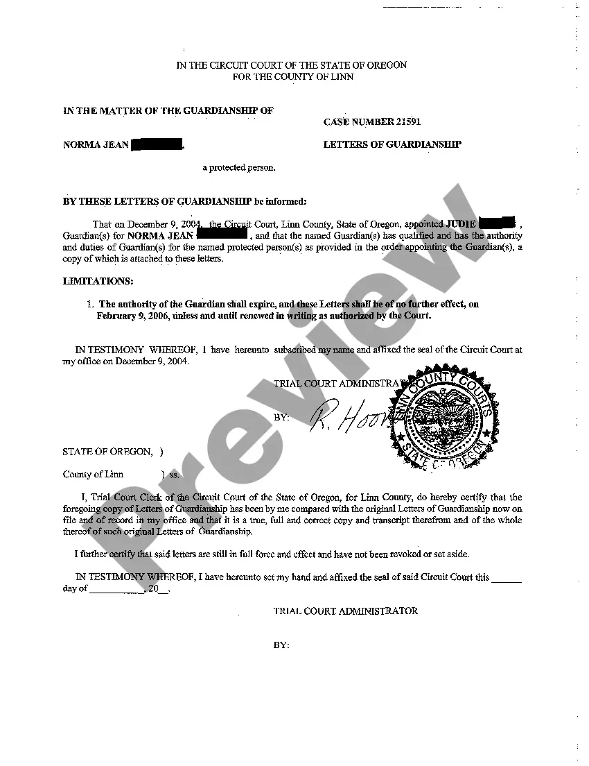 Get A06 Order Appointing Guardian Conservator of Adult Preview A06 Order Appointing Guardian Conservator of Adult