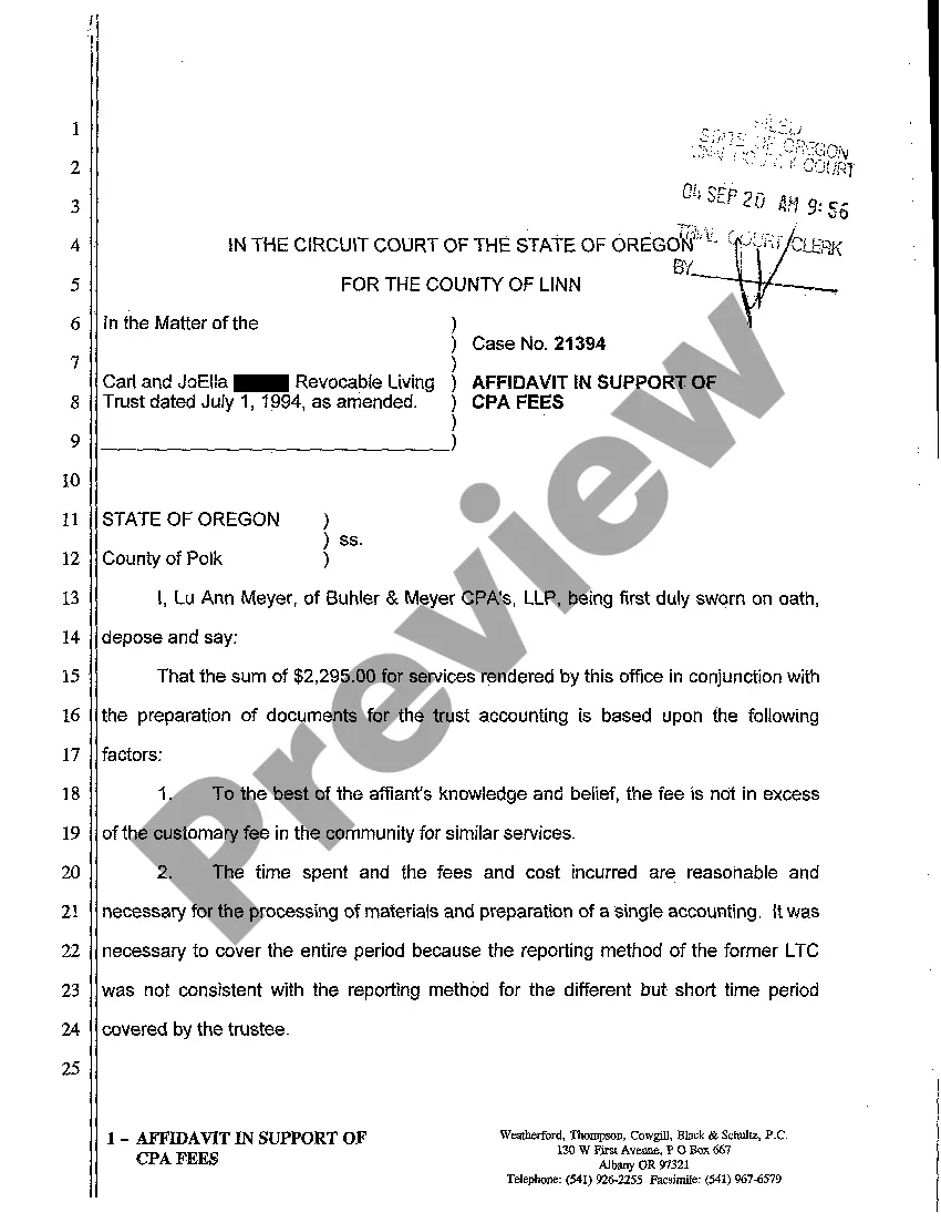 Preview A04 Motion to Direct Respondent to Show Cause why an Accounting Should not be Ordered
