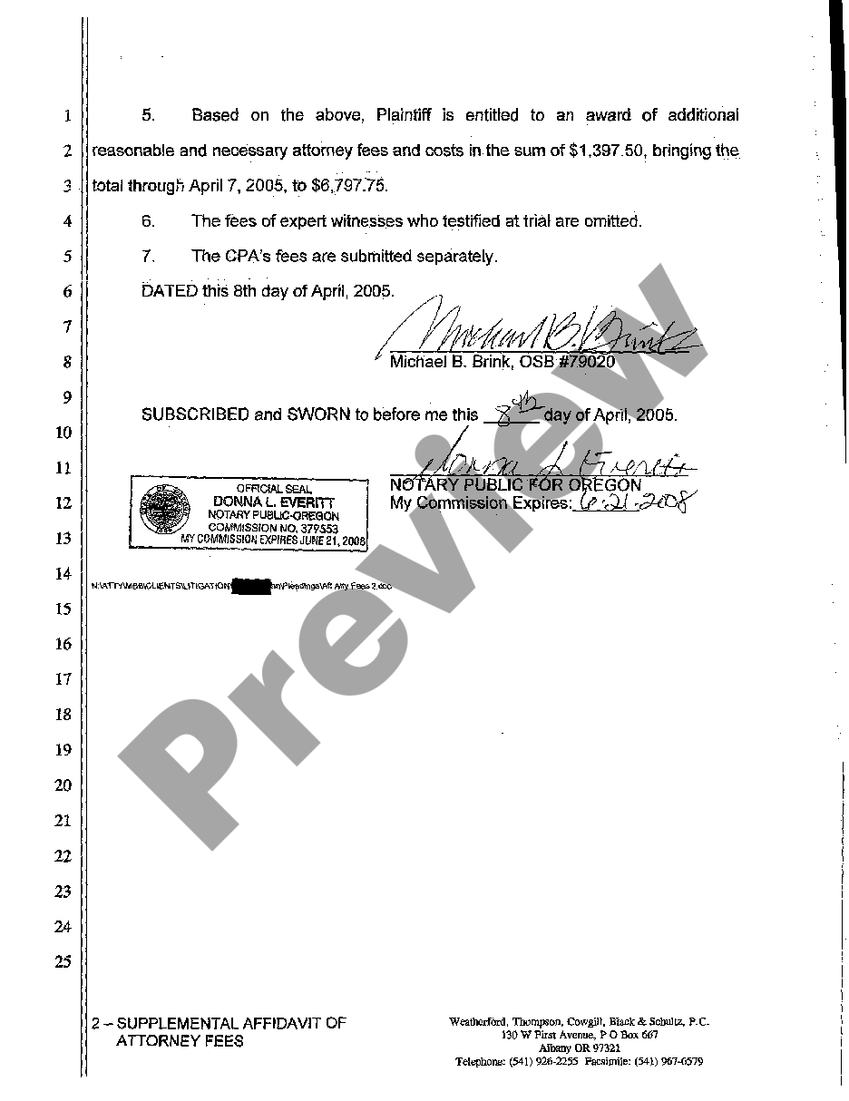 Oregon Order Following Show Cause Us Legal Forms 0219