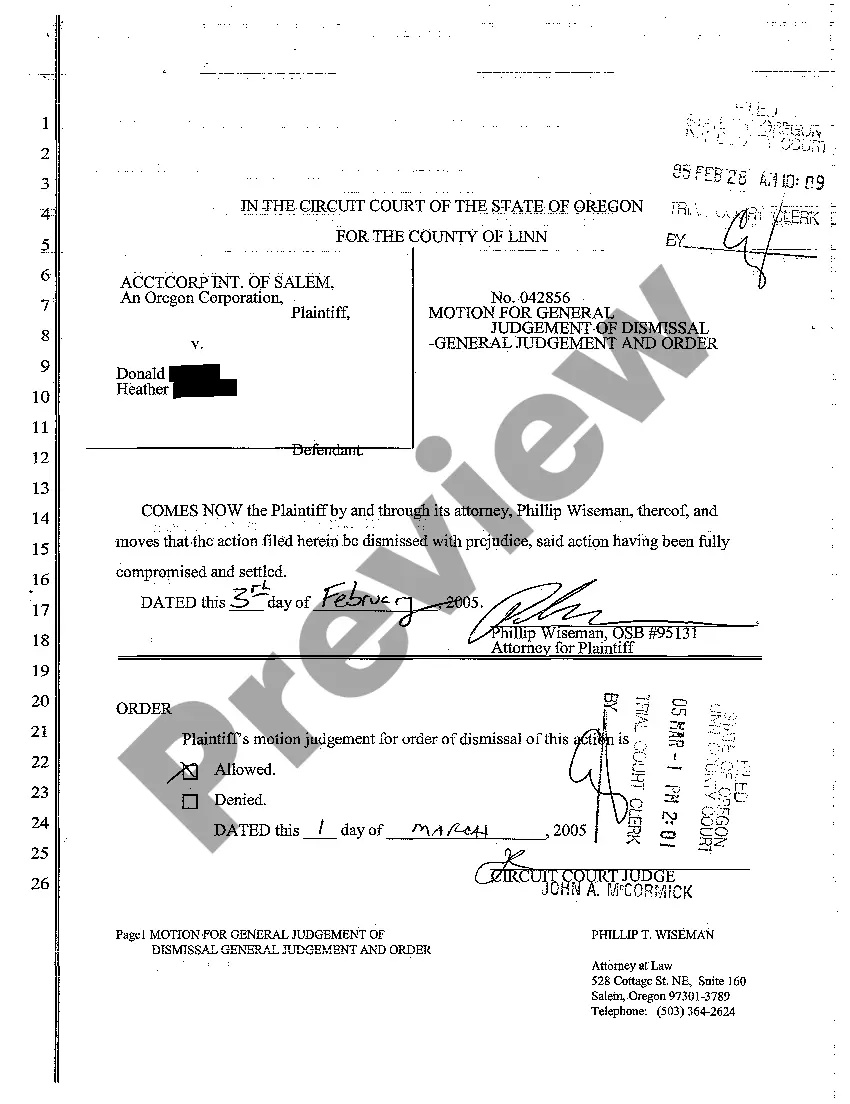 Preview Complaint for Monies Owed Upon Account