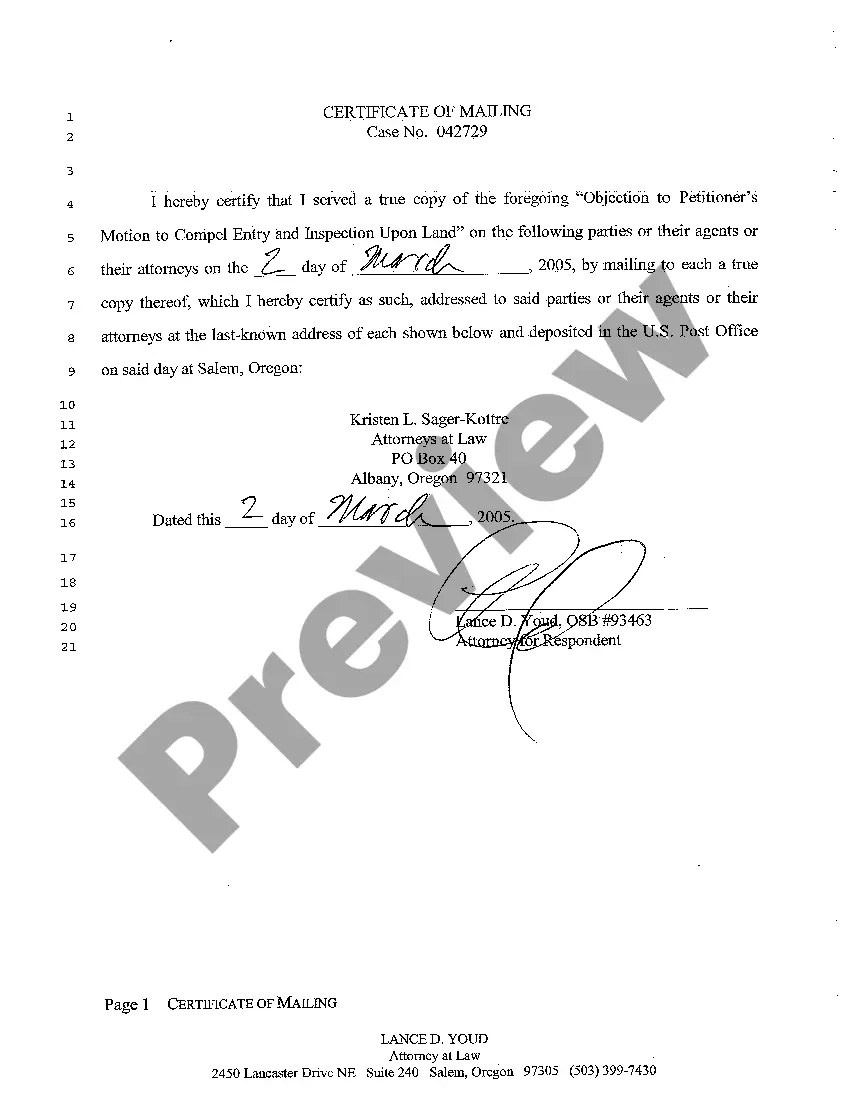 Get A02 Request for Entry Upon Land for Inspection Preview A02 Request for Entry Upon Land for Inspection
