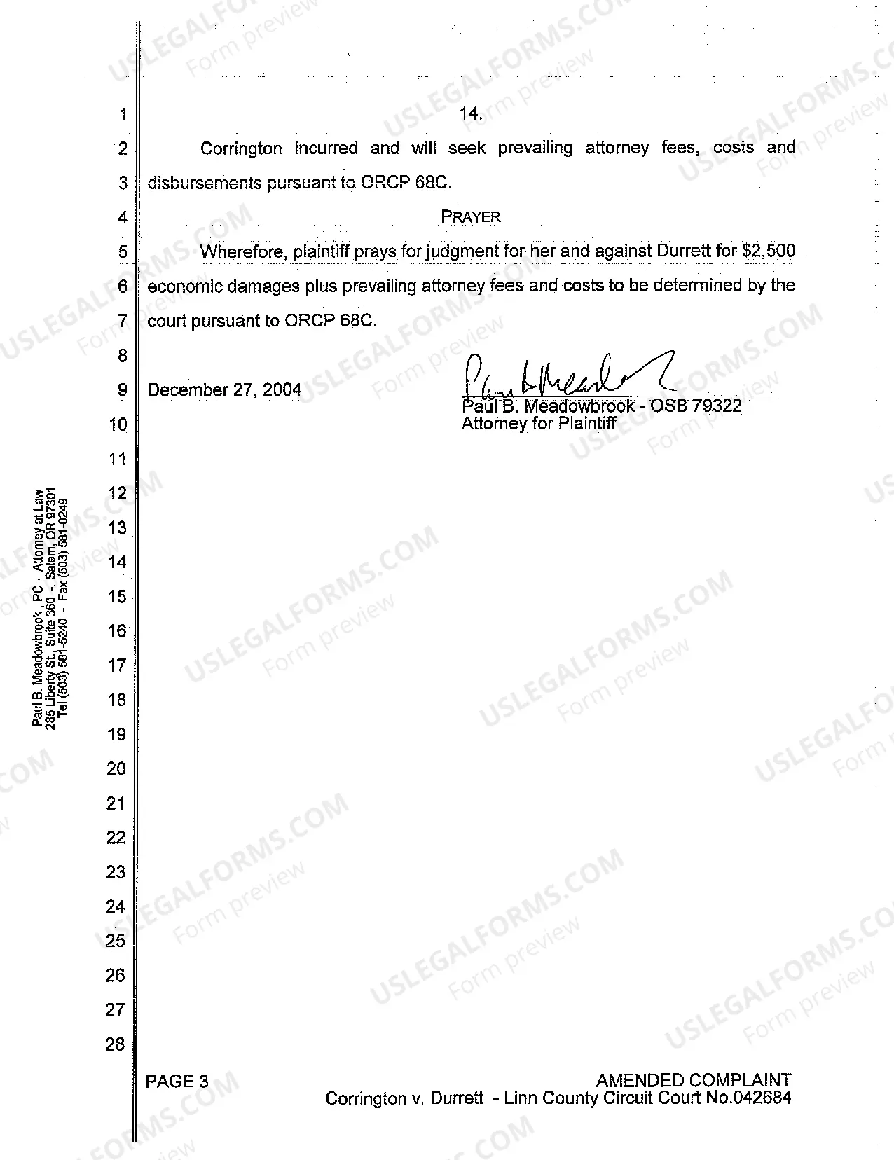 Preview A02 Amended Complaint (Election Law Violation)