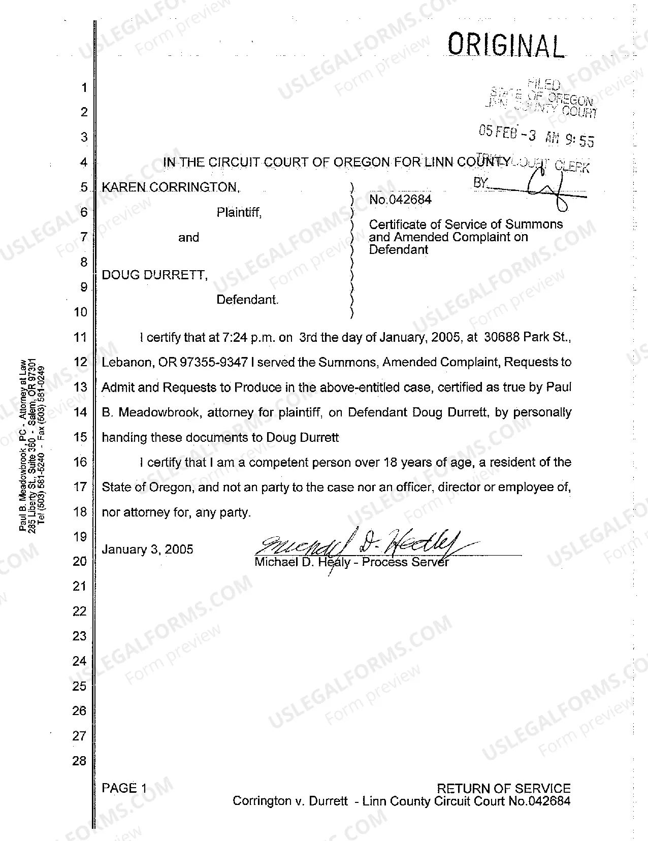 Preview A02 Amended Complaint (Election Law Violation)