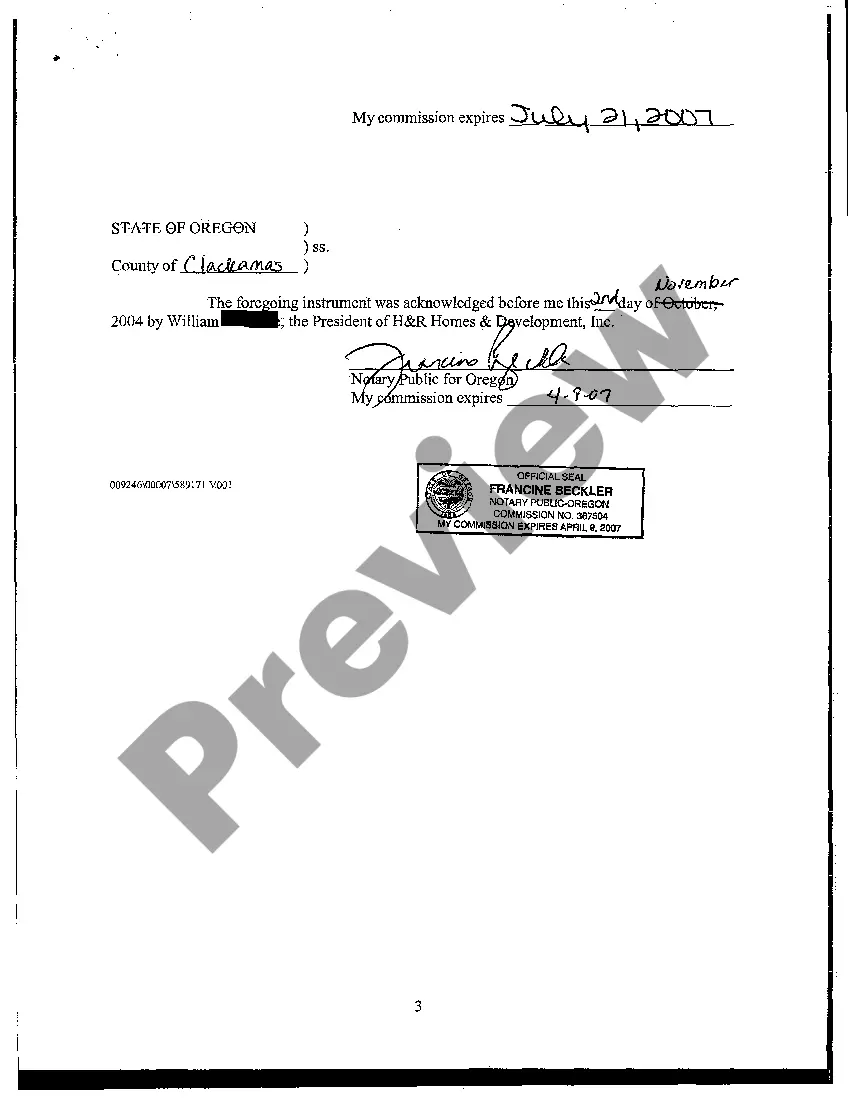 Preview Memorandum of Option Agreement