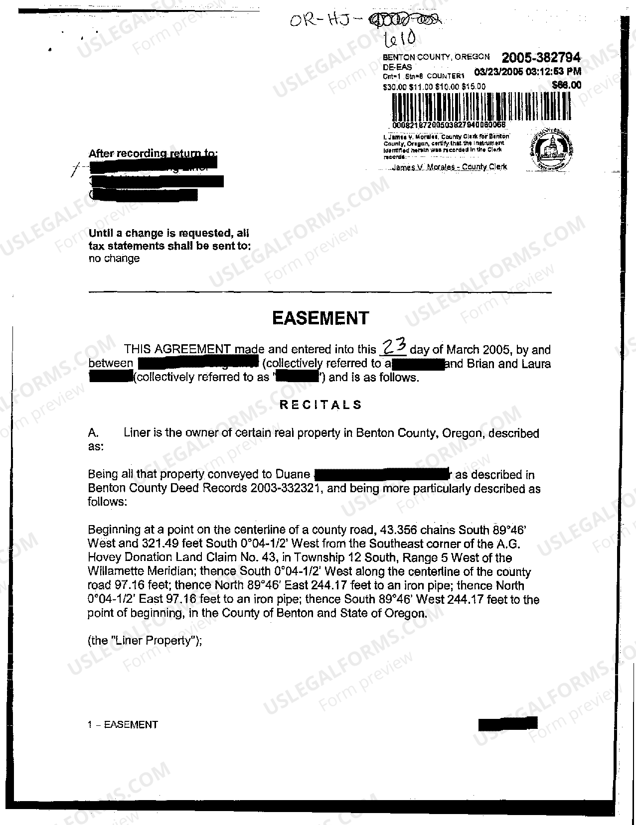 Oregon Real Estate Document Handling And Record Keeping at Rita