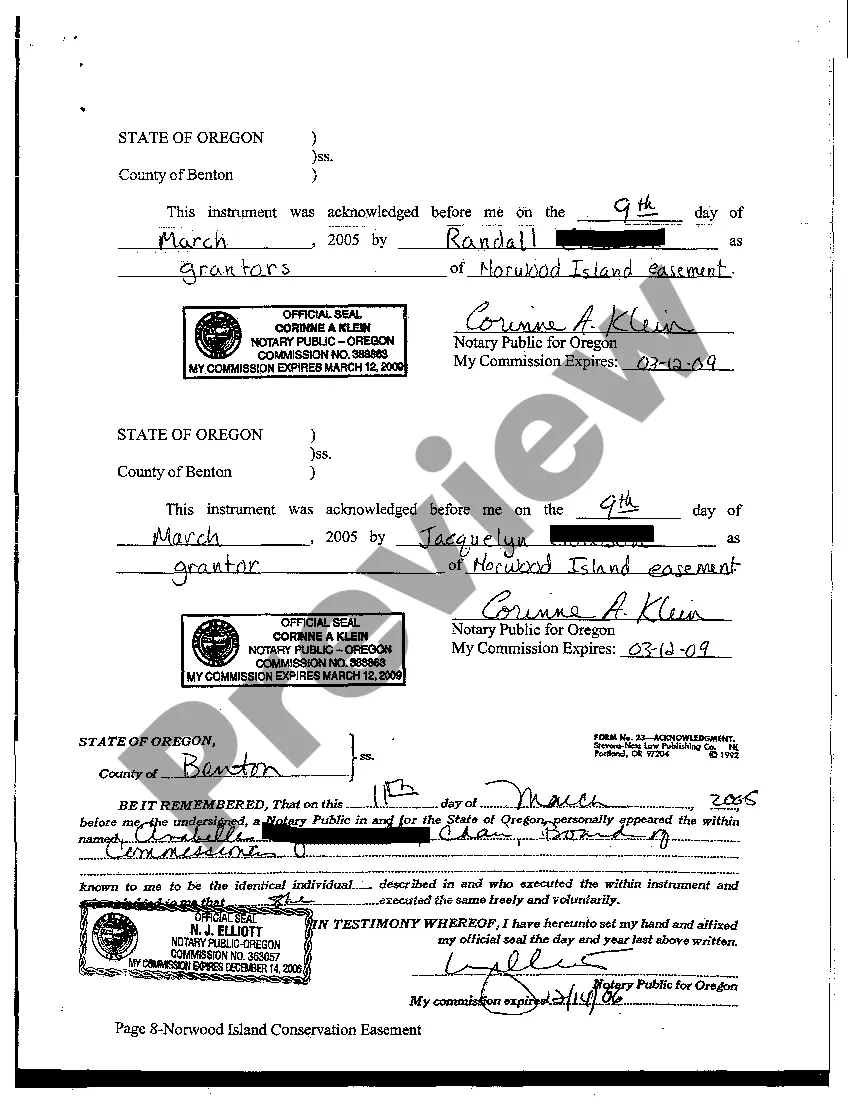 Preview Deed of Conservation Easement