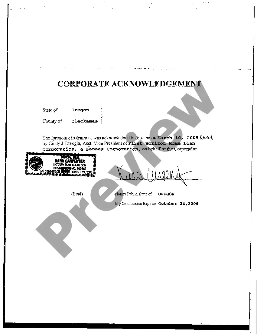 Preview Loan Modification Agreement providing for Adjustable Rate