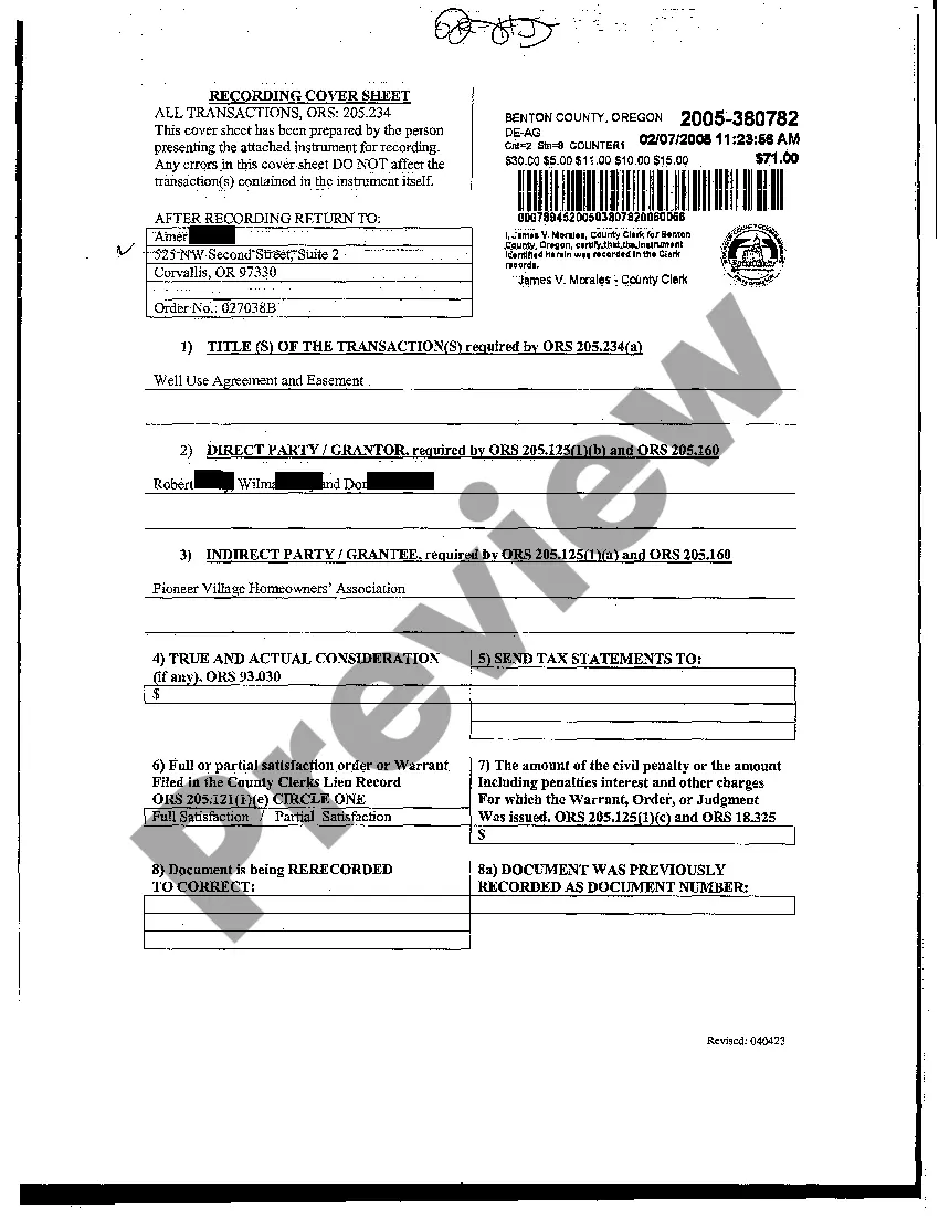 Preview Modification of Mortgage