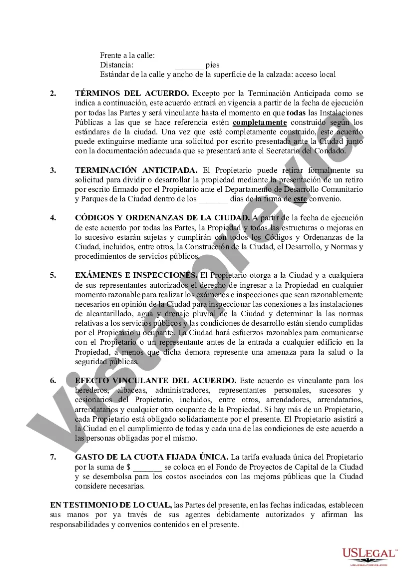 Preview Tarifa en lugar de acuerdo