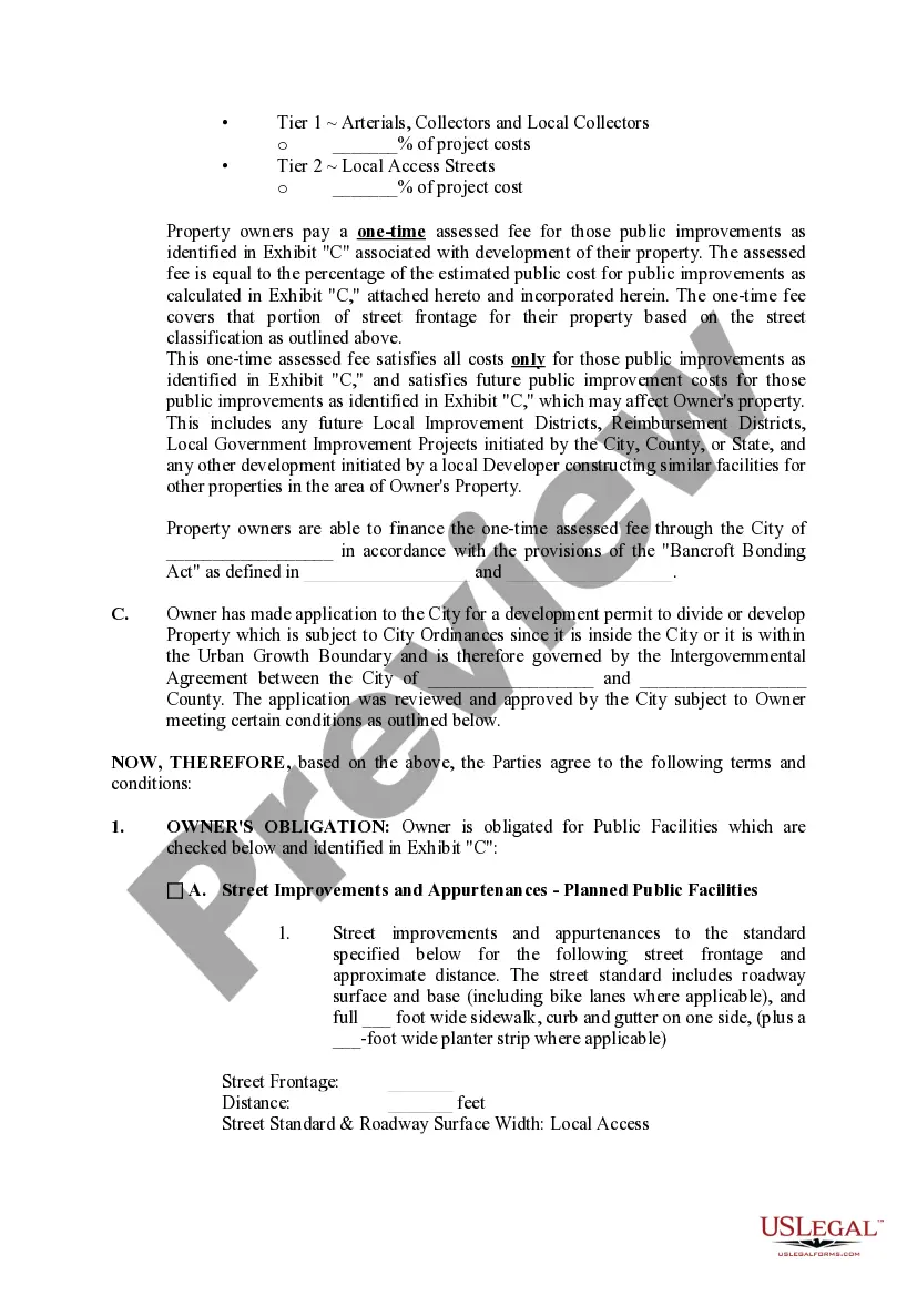 Preview Fee in Lieu Agreement