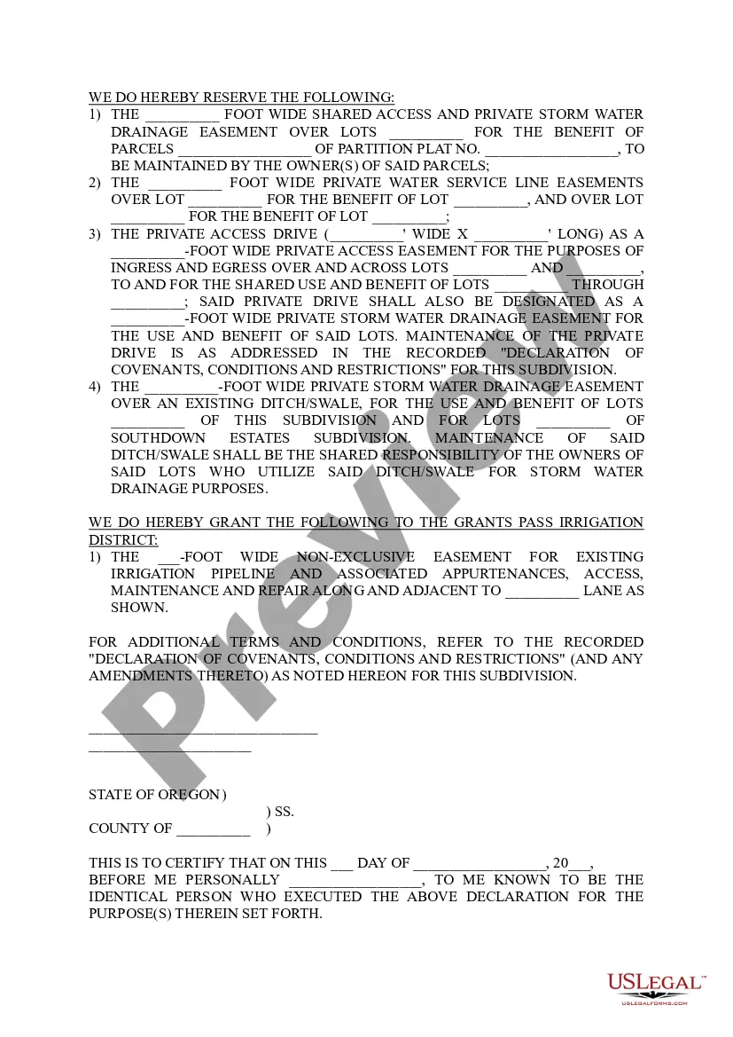 Preview Surveyor's Certificate