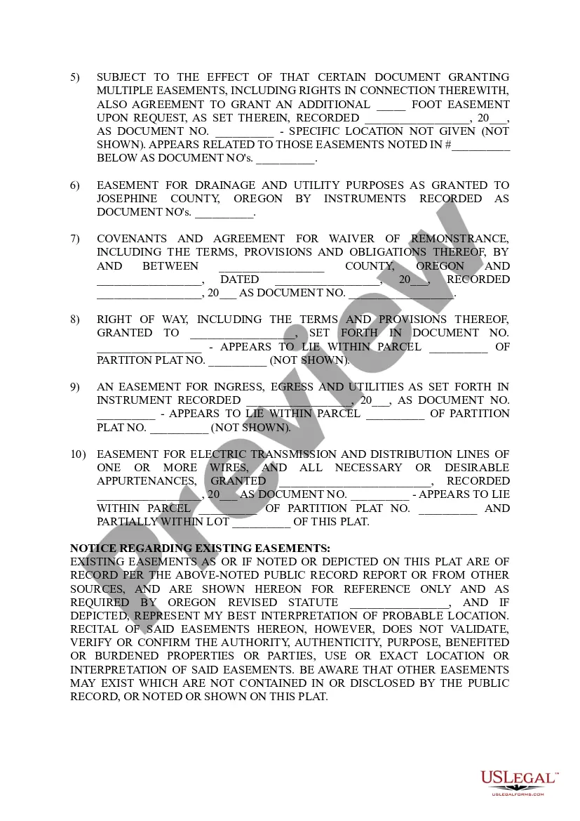 Preview Surveyor's Certificate