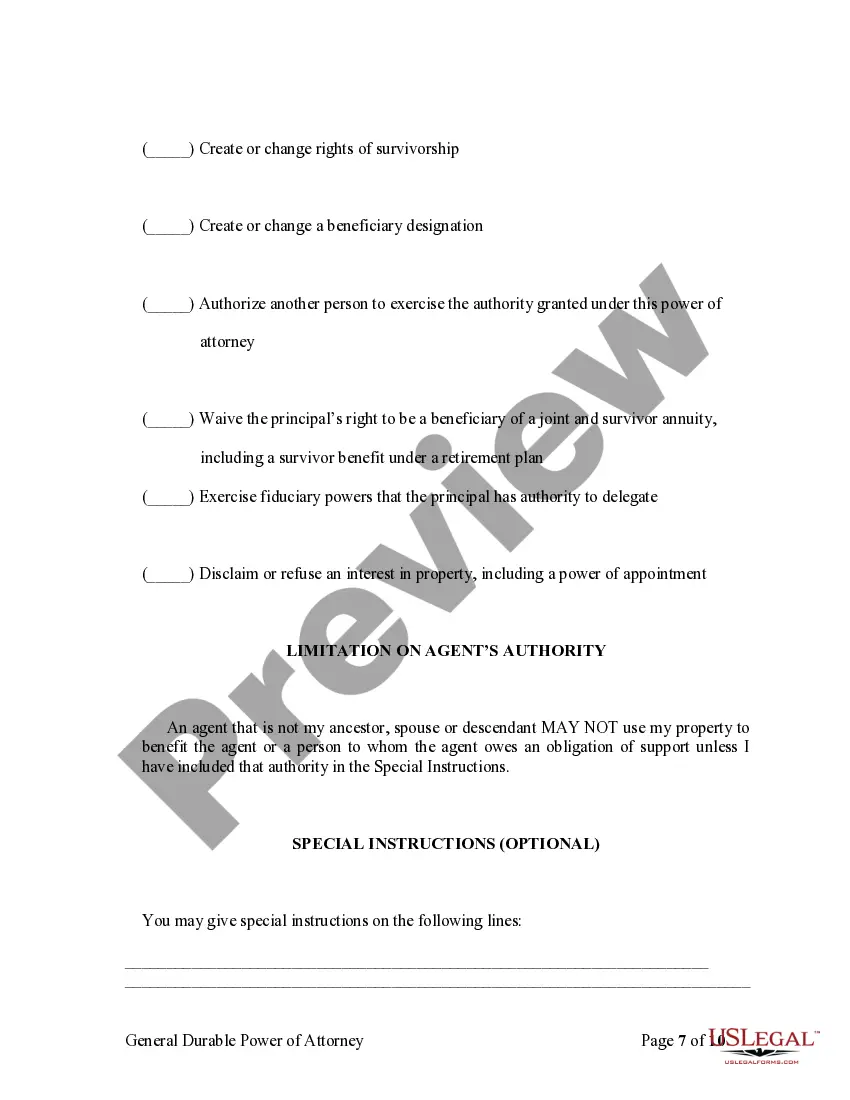 Get General Durable Power of Attorney for Property and Finances or Financial Effective Immediately Preview General Durable Power of Attorney for Property and Finances or Financial Effective Immediately