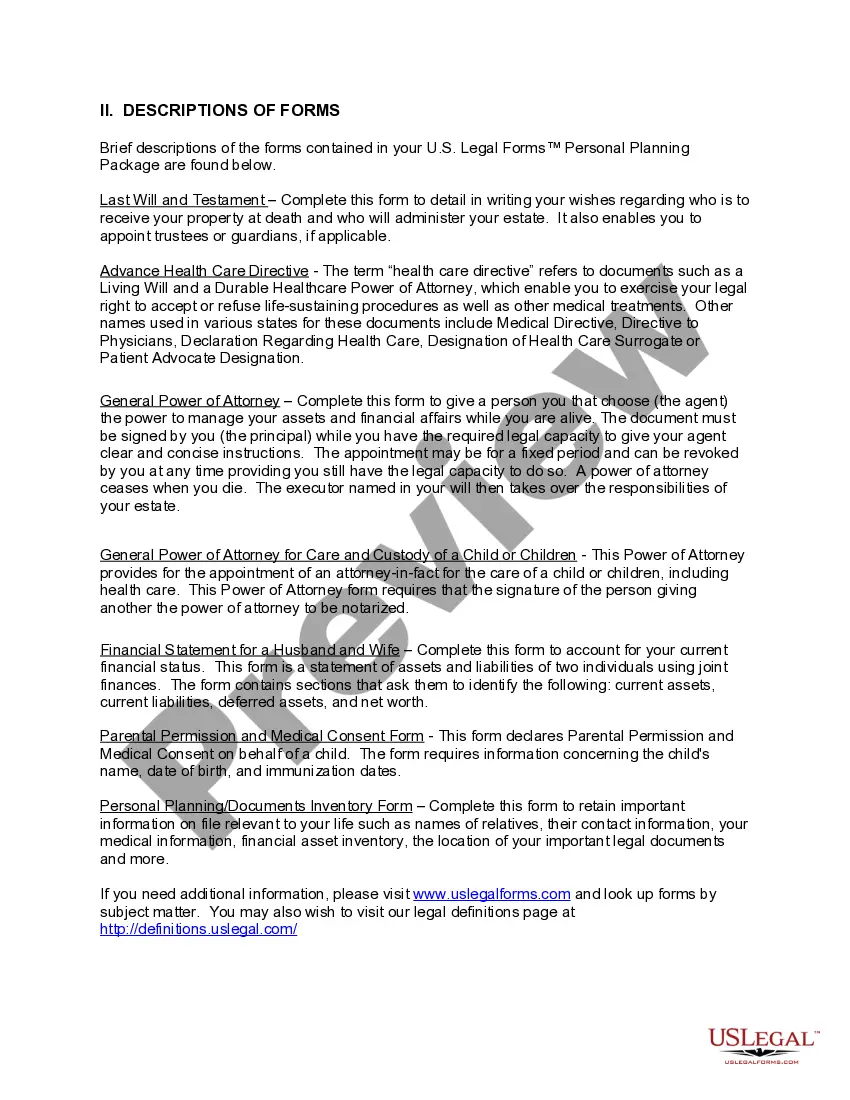 Preview Oregon Essential Legal Life Documents for New Parents