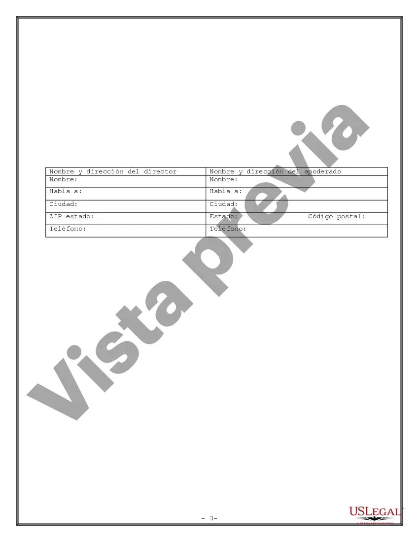 Preview Poder Notarial Limitado para Transacciones de Acciones y Poderes Corporativos