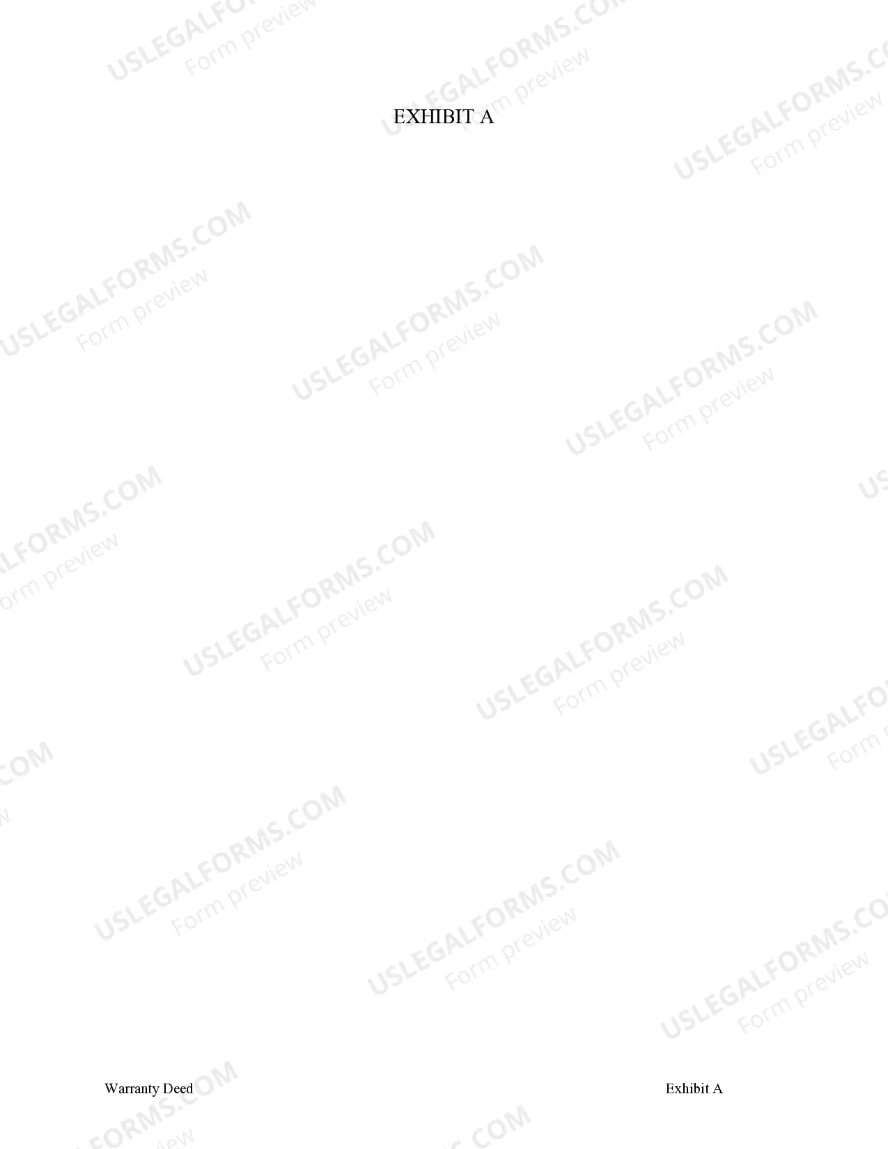 Preview Warranty Deed for Husband and Wife Converting Property from Tenants in Common to Joint Tenancy