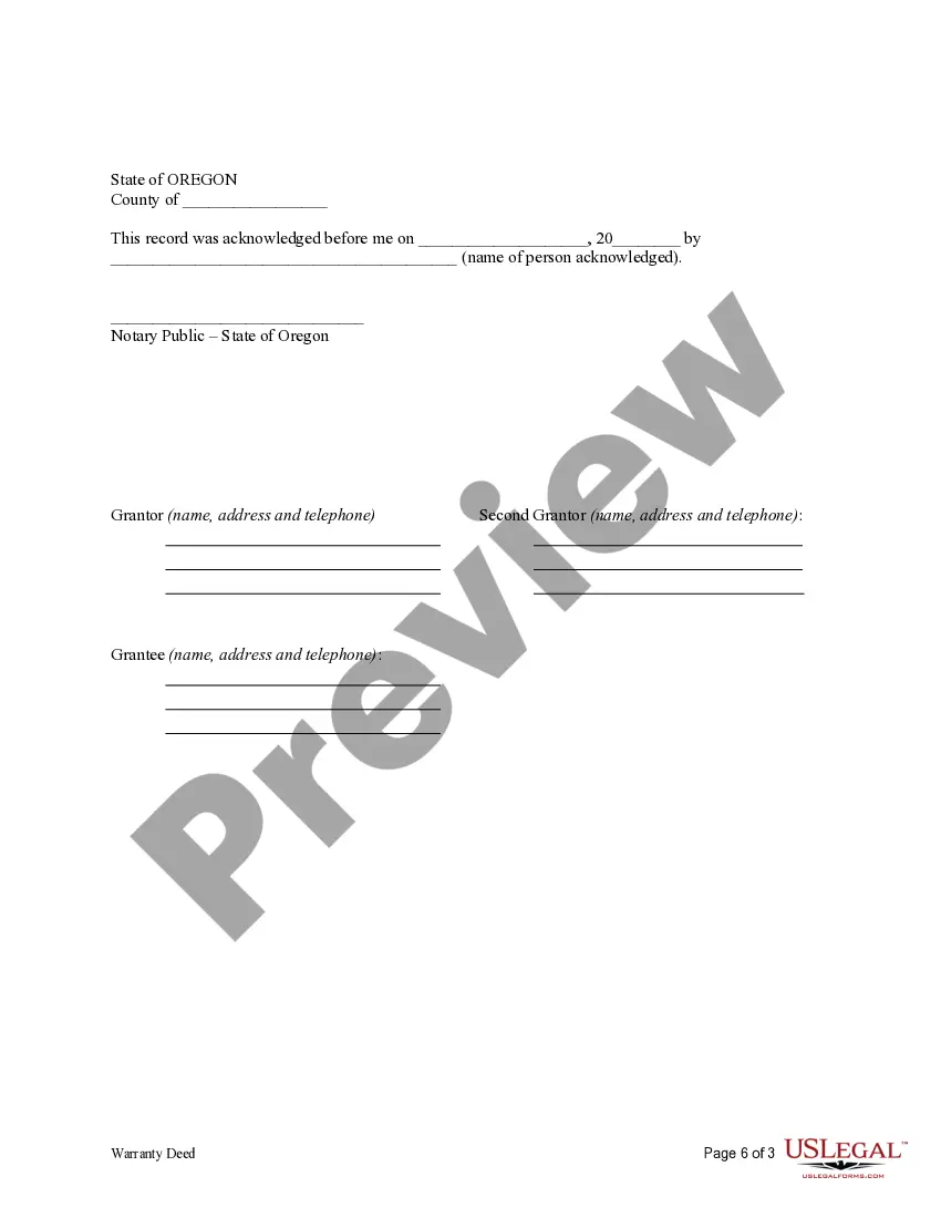 Get Warranty Deed for Parents to Child with Reservation of Life Estate Preview Warranty Deed for Parents to Child with Reservation of Life Estate