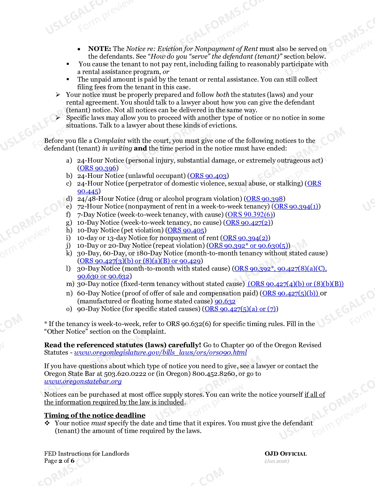 Preview Instructions for Landlords