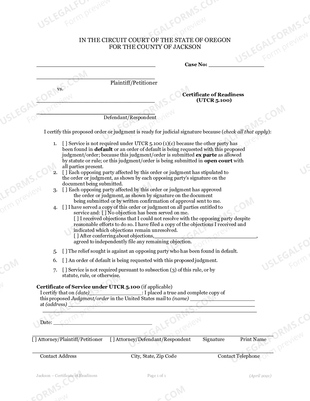 Preview Small Claims Dismissal