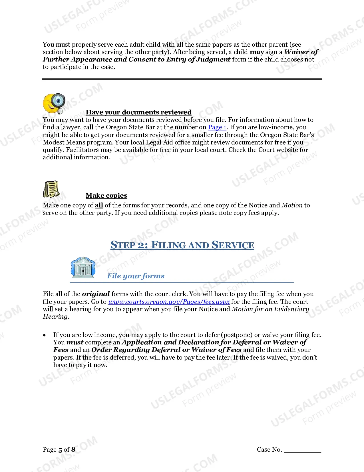 Preview Changing/Modifying a Judgment and Hearing Evidentiary (Post Judgment)