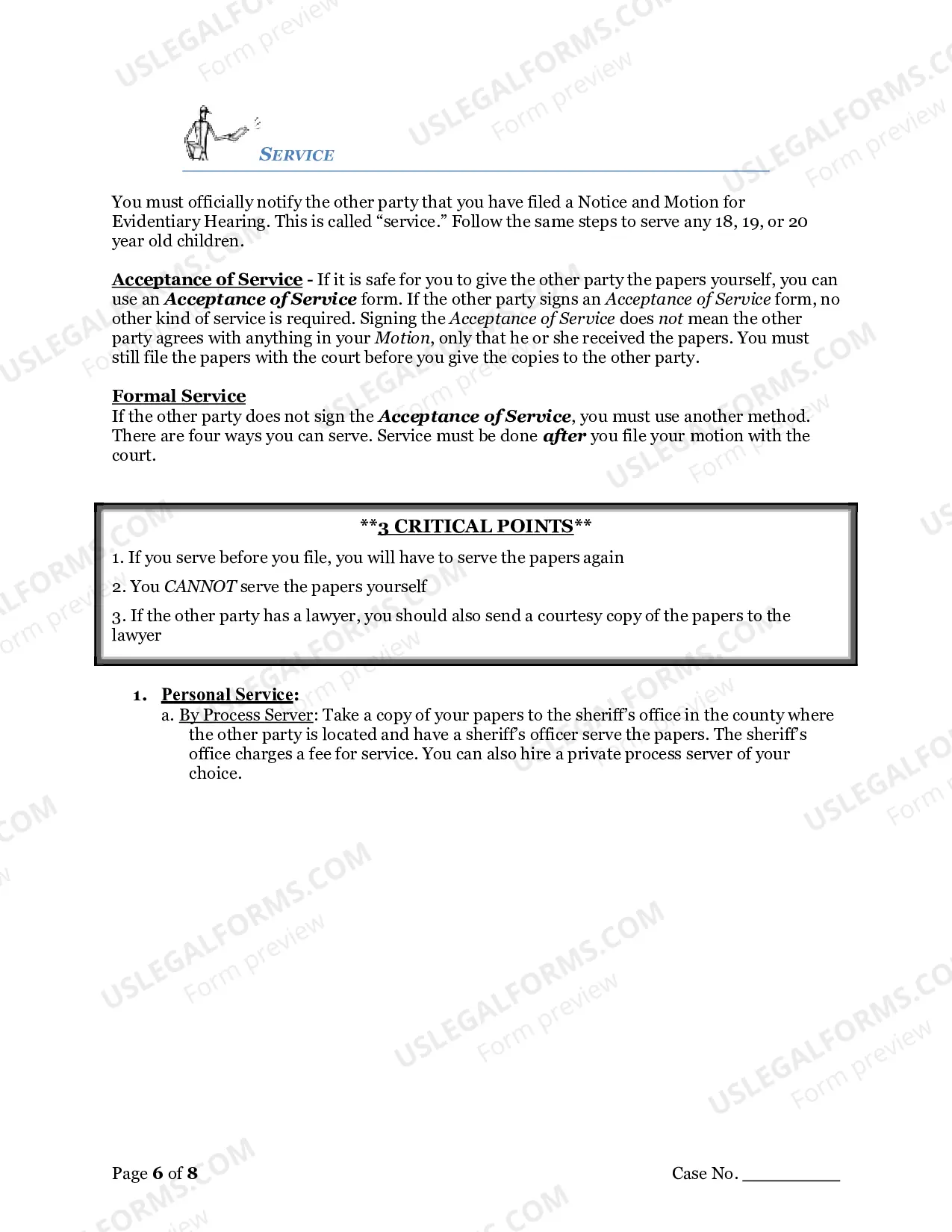 Preview Changing/Modifying a Judgment and Hearing Evidentiary (Post Judgment)