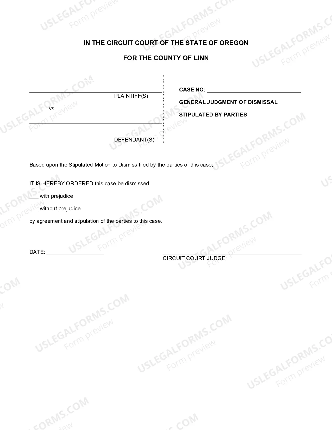 Preview Stipulated Dismissal