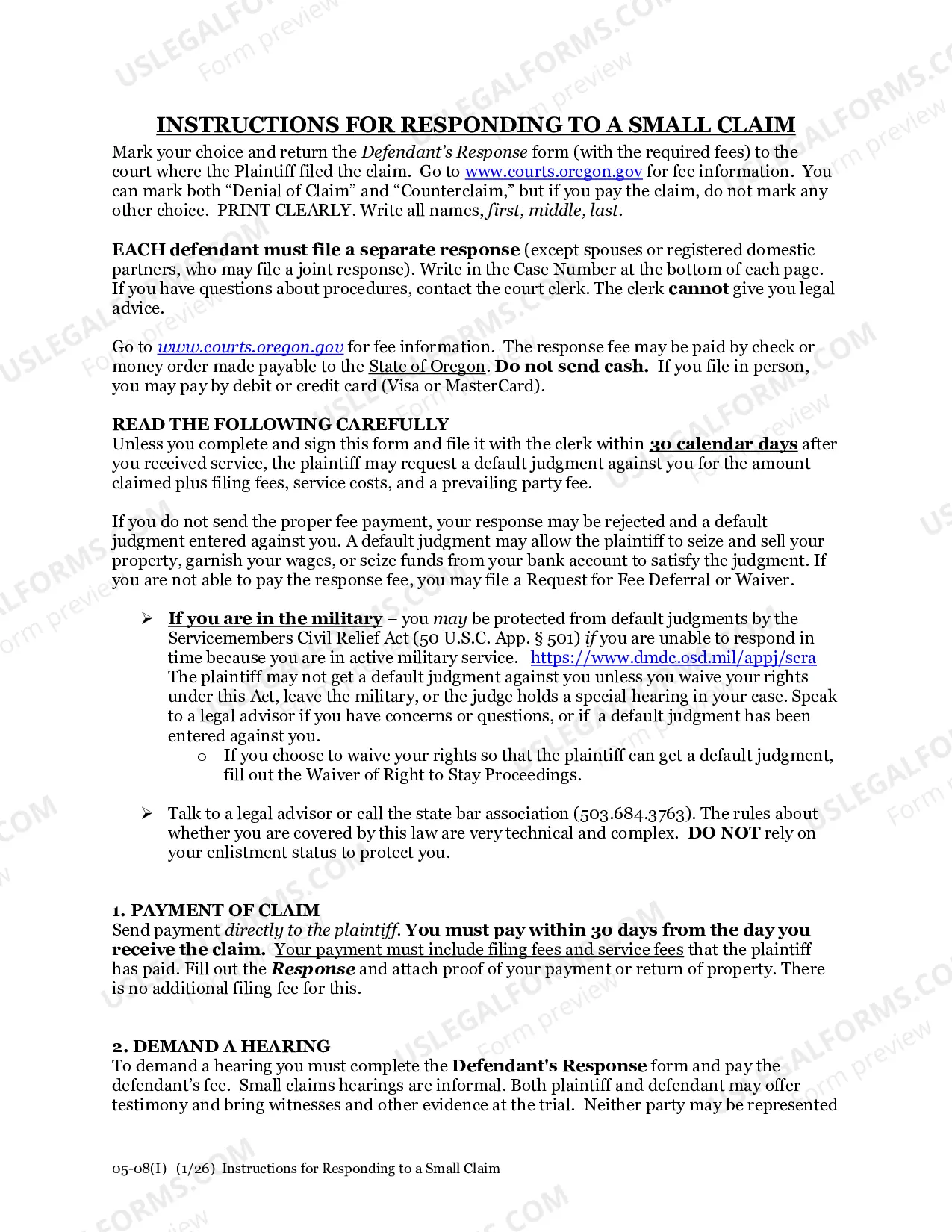 Preview Defendants Response