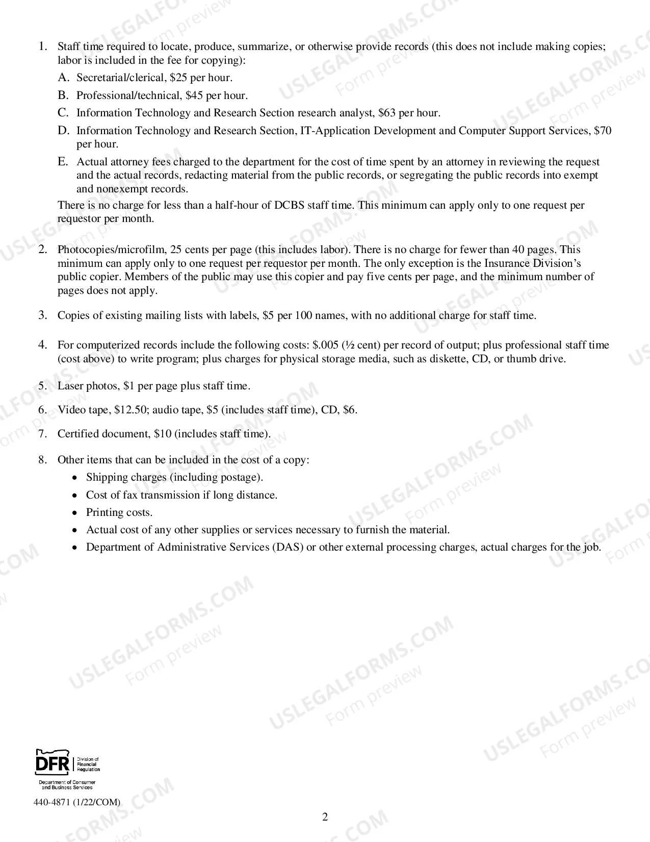 Preview Public Records Request