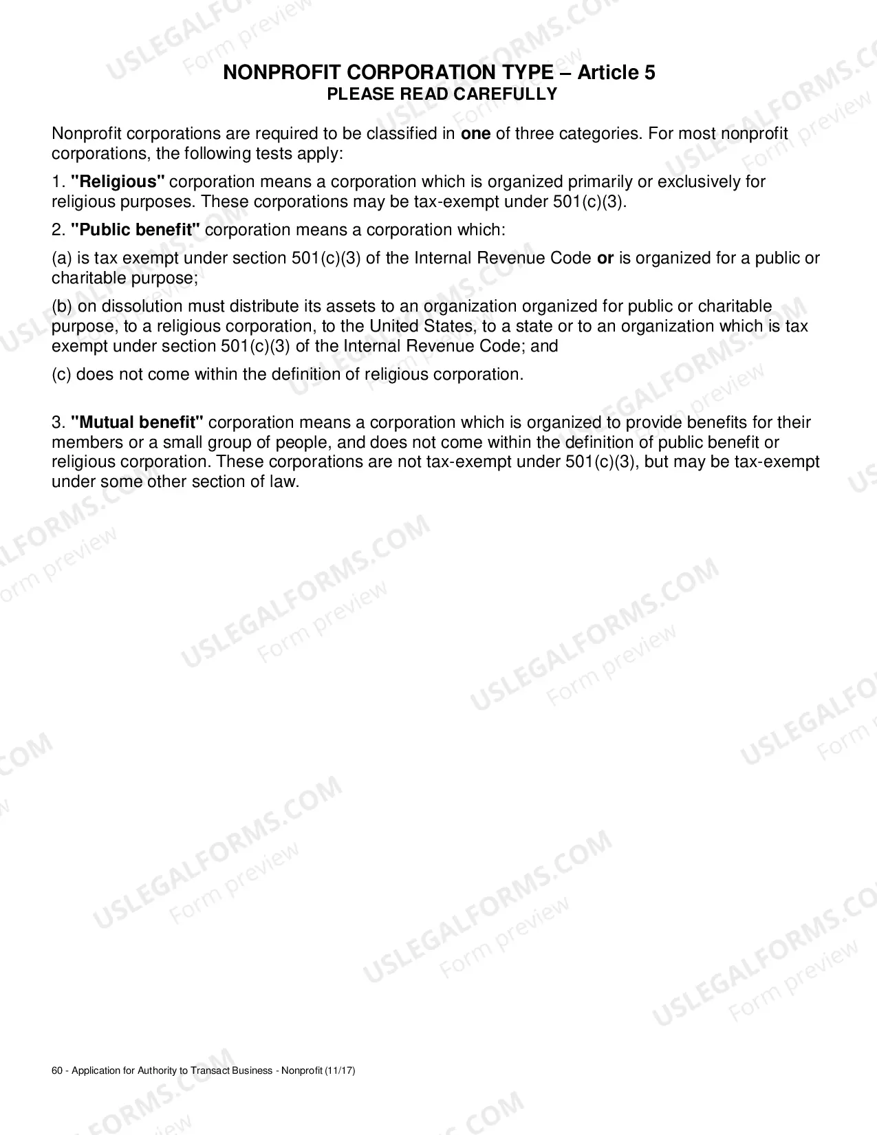 Preview Application For Authorization (Foreign LLP)